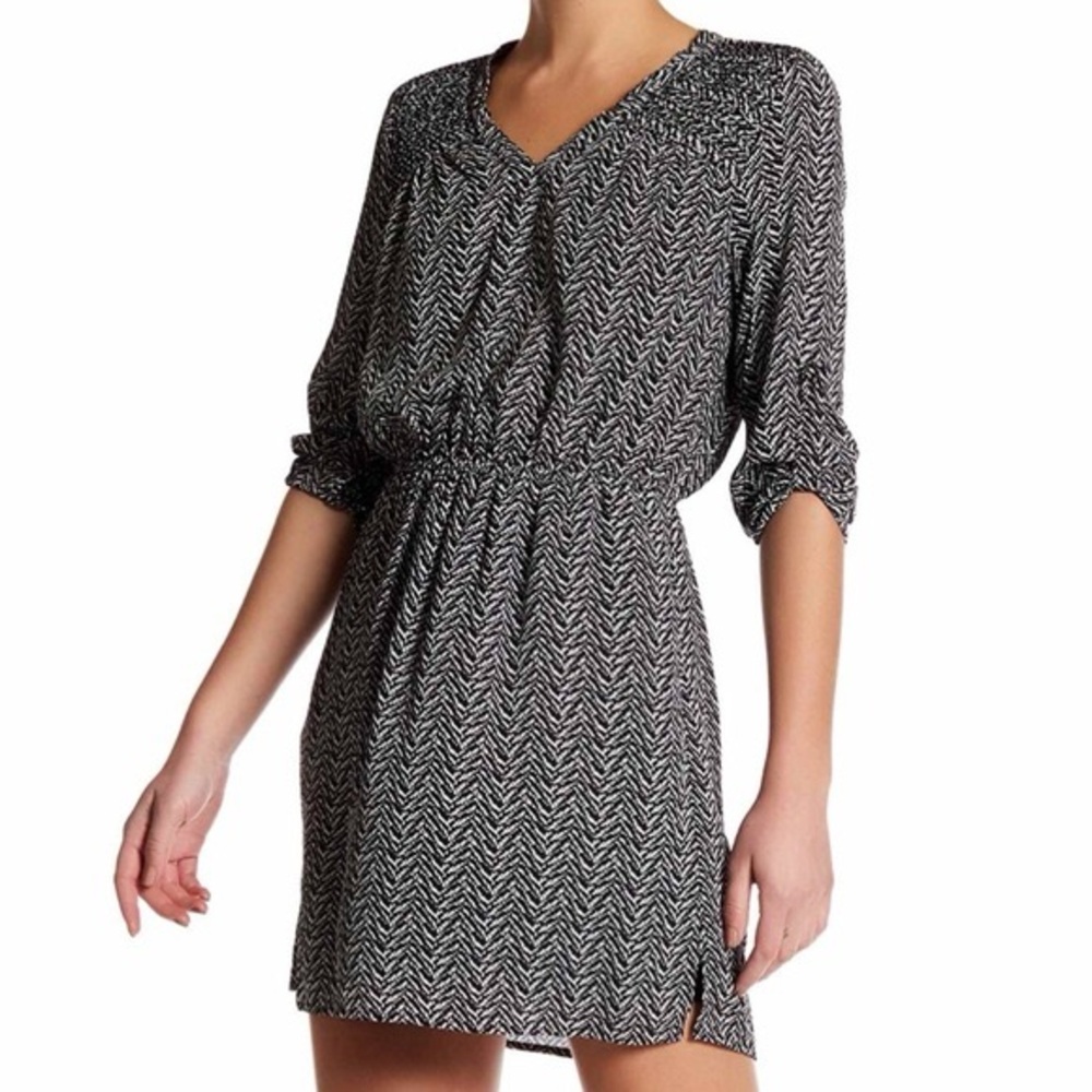 Daniel Rainn 3/4 sleeve to long sleeve shirt dress